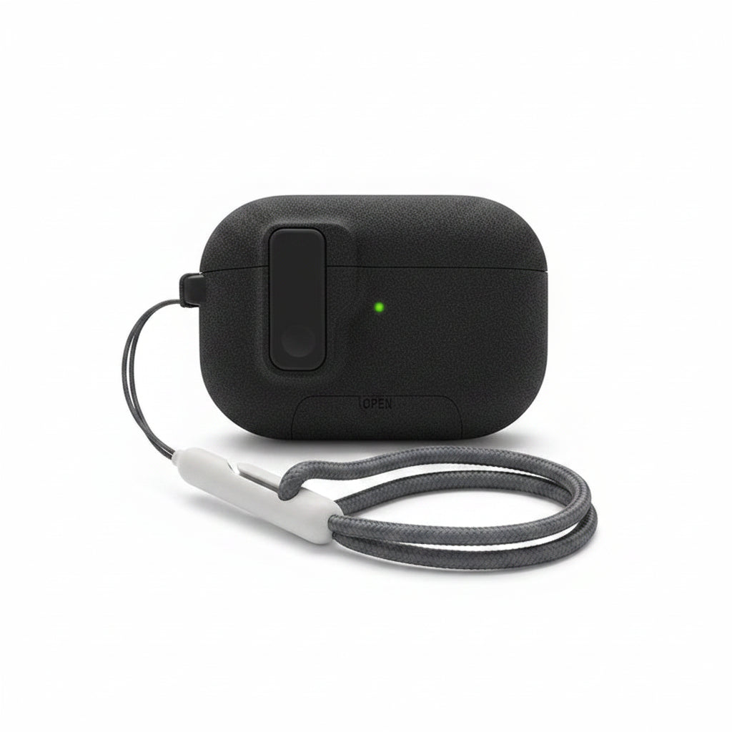 Secure Lock AirPods Pro 3 Case with Lanyard