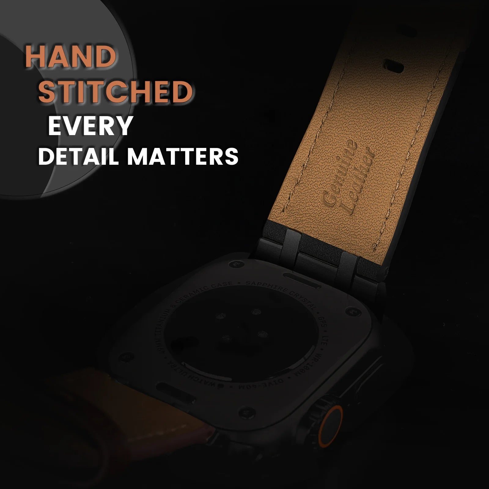 TitanLeather Elite | Luxury Watch Band