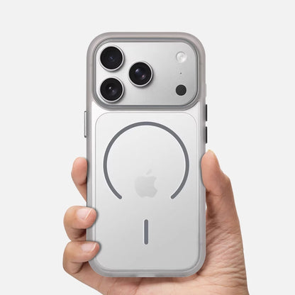 Luxury Clear MagSafe Bumper iPhone Case
