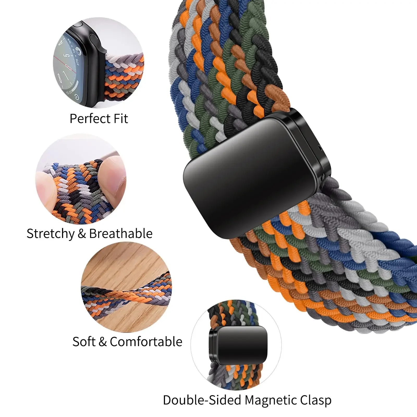 MagWeave | Braided Magnetic Band For Apple Watch