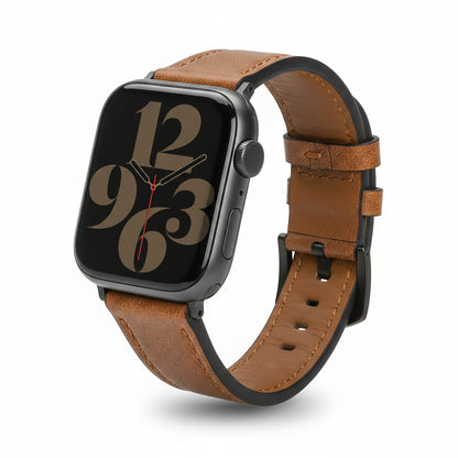Premium Leather Apple Watch Strap