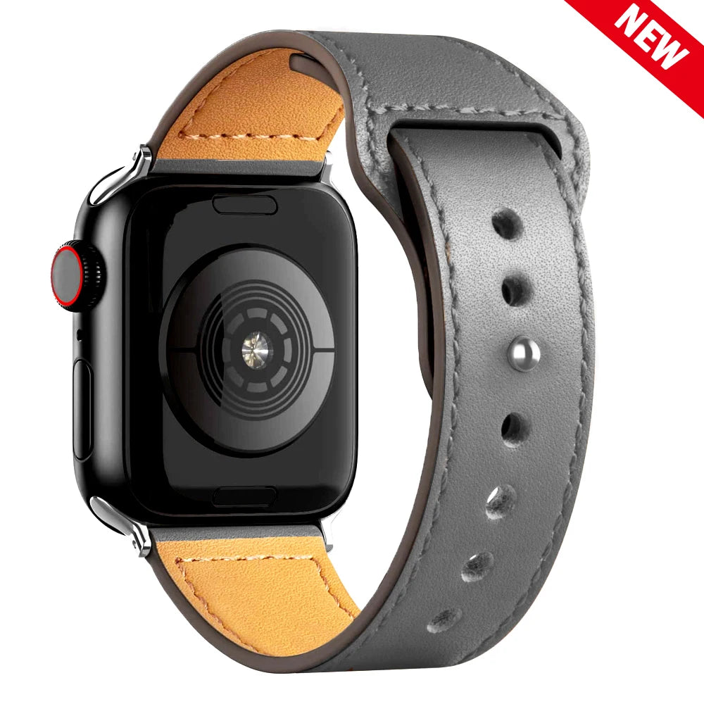 Classic Leather Apple Watch Band