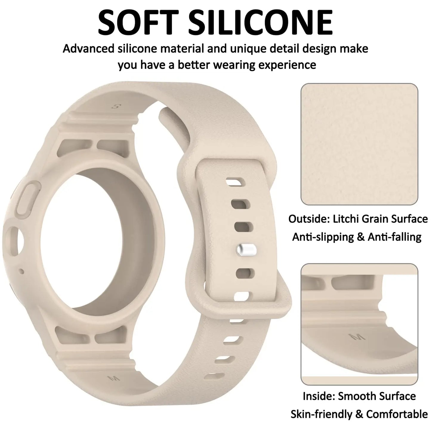 Silicone Case Band for Google Pixel Watch