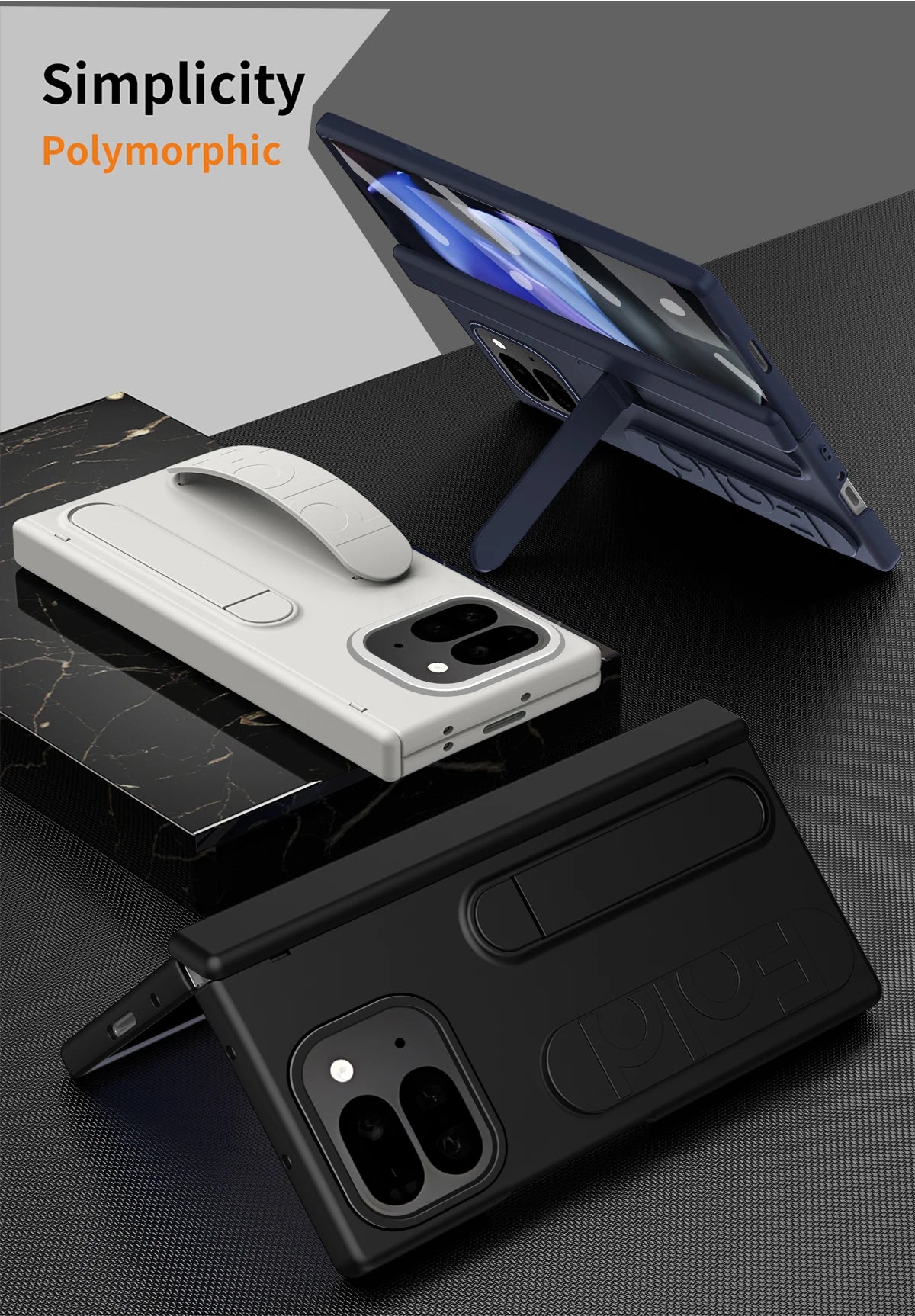 3-in-1 Armor Case for Google Pixel 9 Pro Fold