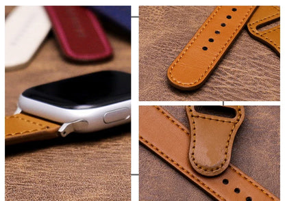 Business Leather Apple Watch Band