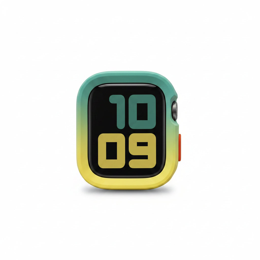 Soft Silicone Apple Watch Bumper Case