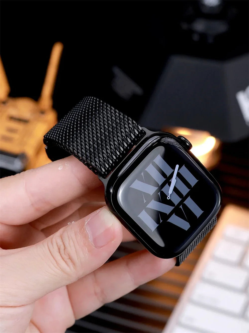 TitanMesh | Milanese Titanium Band For Apple Watch