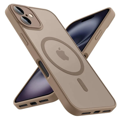 Luxury Frosted MagSafe iPhone Case
