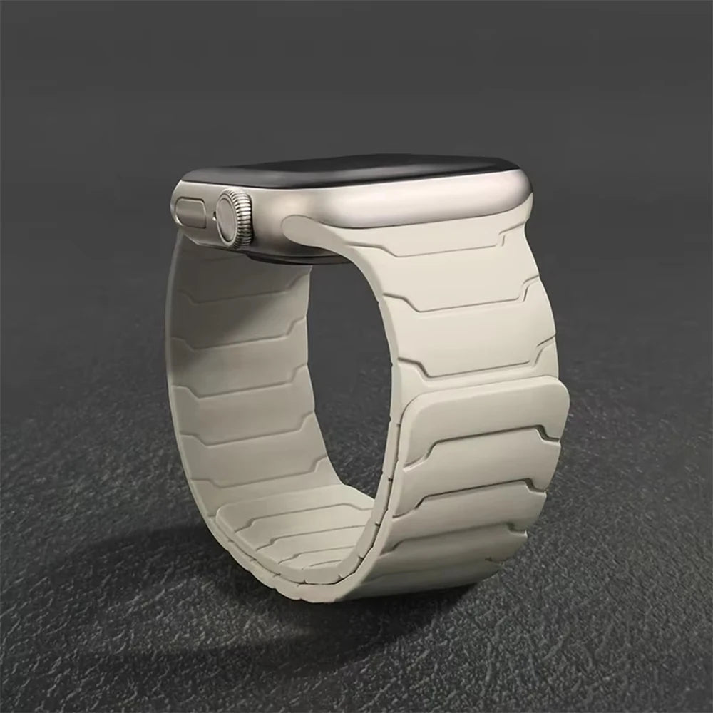 Magnetic Silicone Apple Watch Band