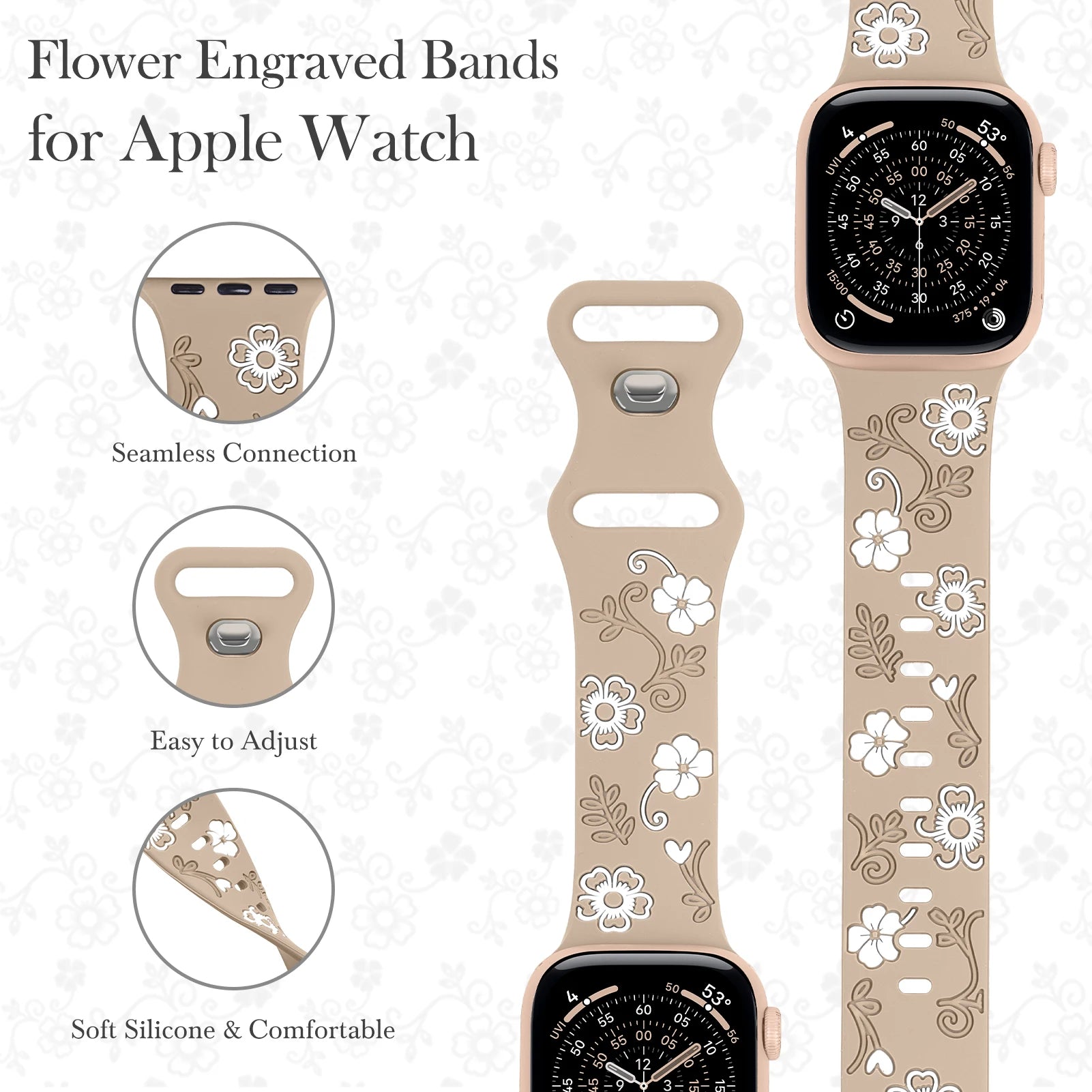 SignatureFlex | Engraved Silicone Band For Apple Watch