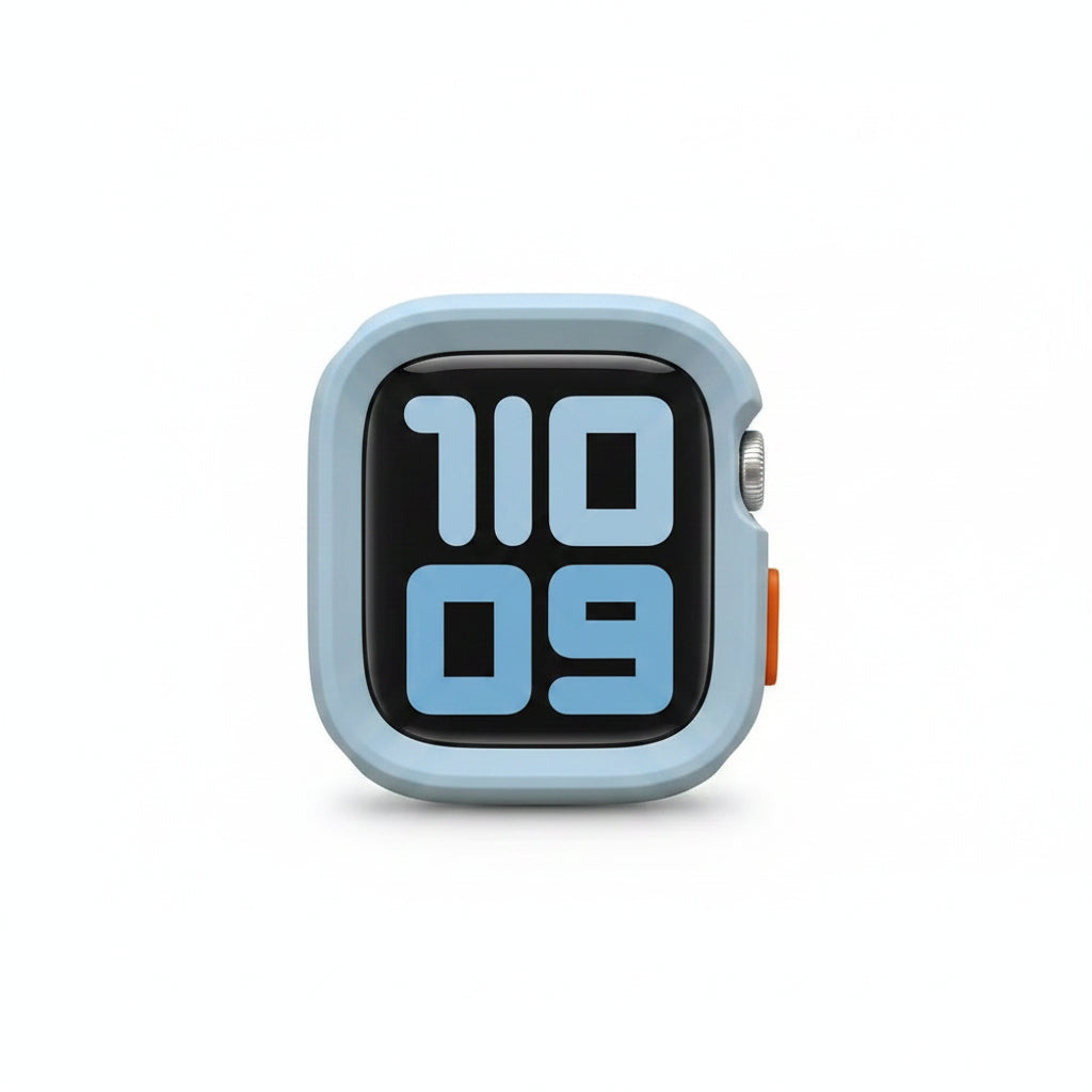 Soft Silicone Apple Watch Bumper Case