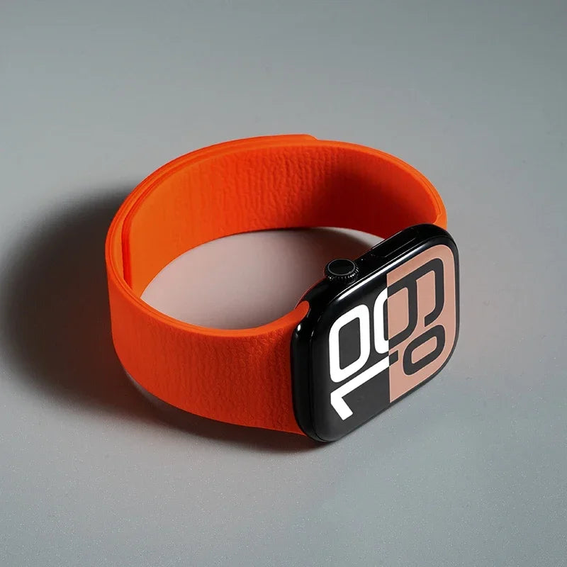Magnetic Silicone Apple Watch Band