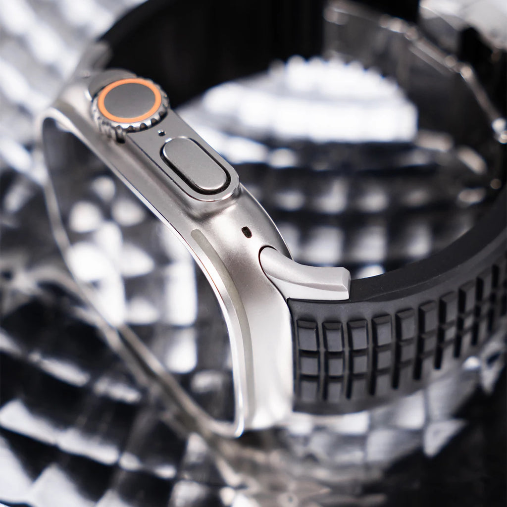 TitanSport Elite | Silicone Metal Watch Band