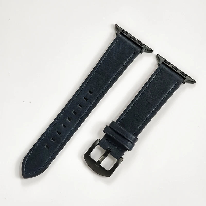 Premium Leather Apple Watch Strap