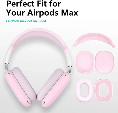 3-Piece Silicone Protective Case for AirPods Max