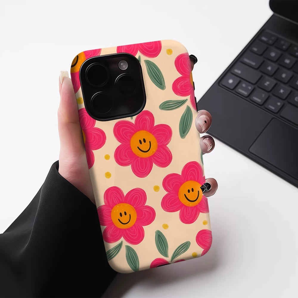 BloomSmile | Floral Magnetic Case