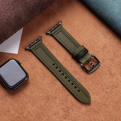 Genuine Leather Loop Band For Apple Watch