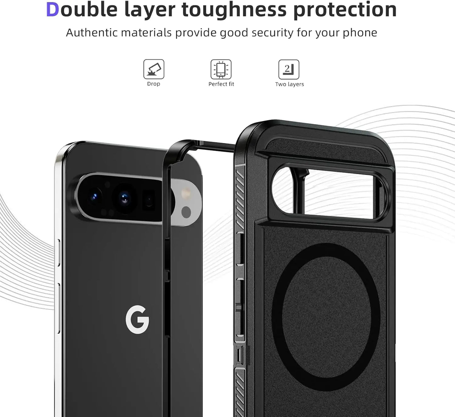 Military Grade MagSafe Armor Case for Google Pixel