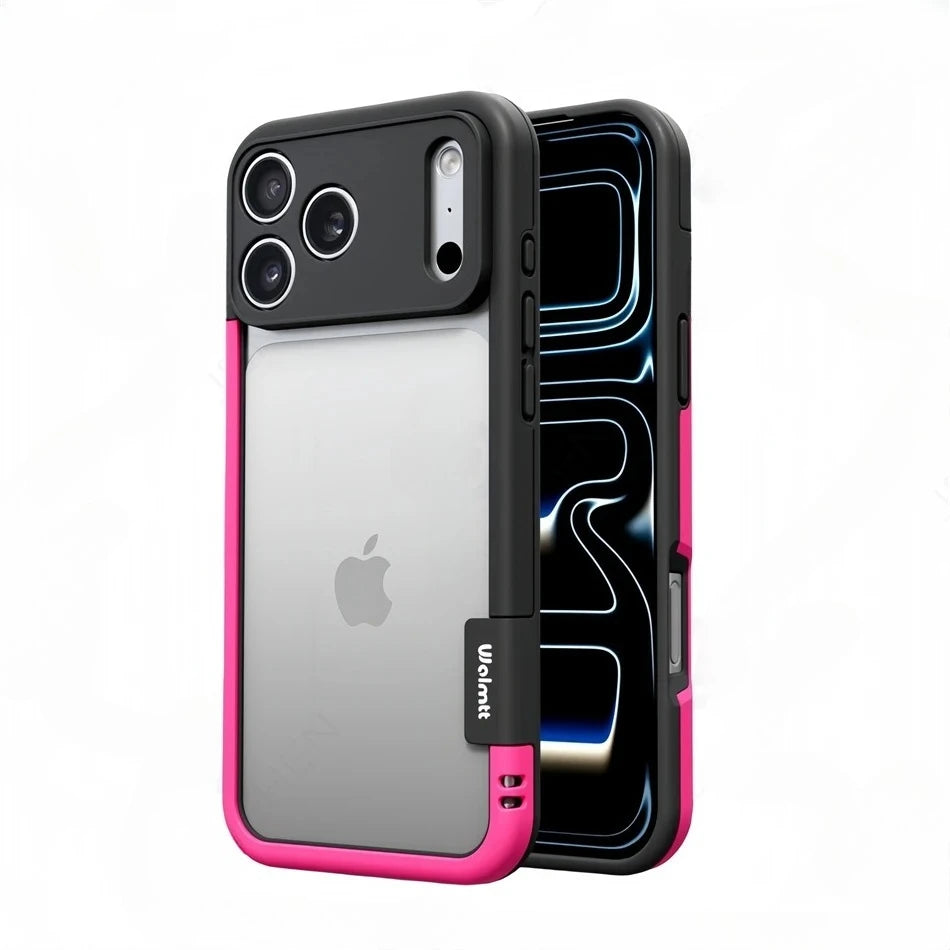 New Silicone Frame Slim Bare-bones Feel Case For iPhone 17 16 15 14 Pro Max Camera Full-pack TPU Bumper Shockproof Protect Cover