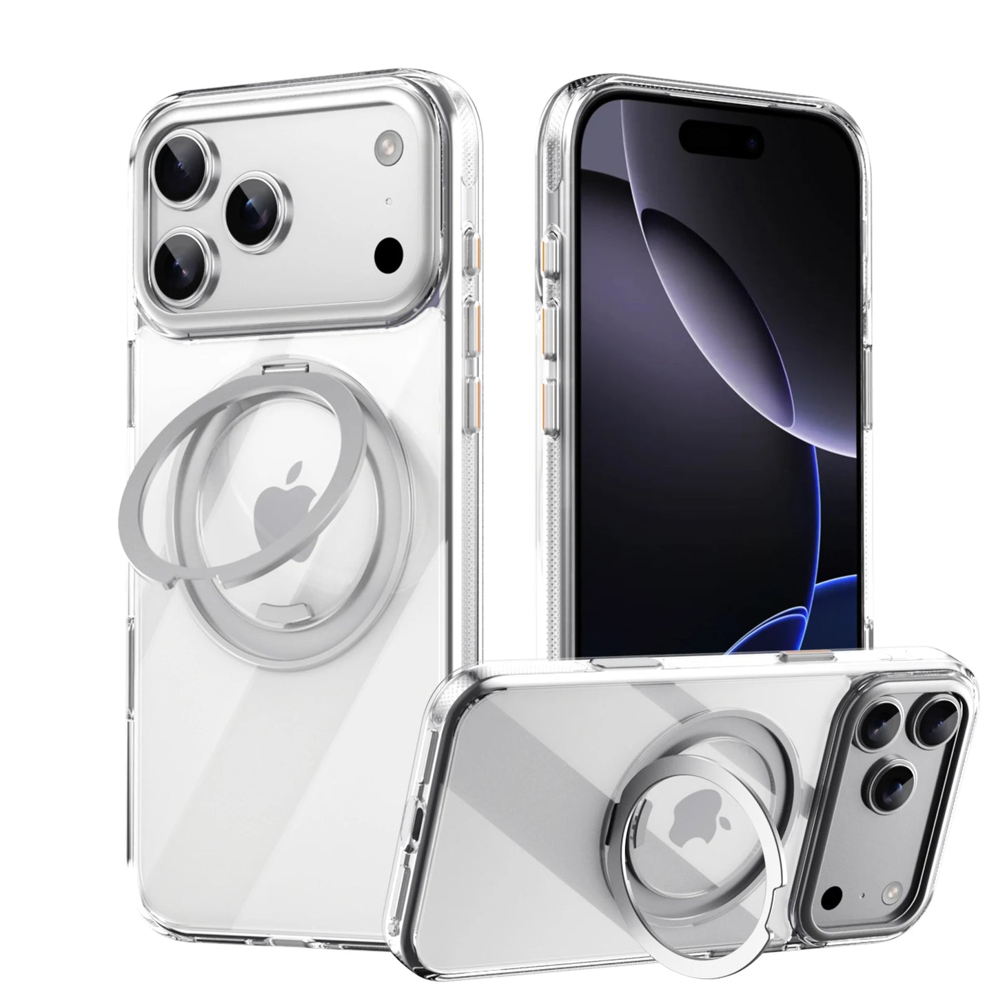 360° MagSafe Rotating Stand iPhone Case