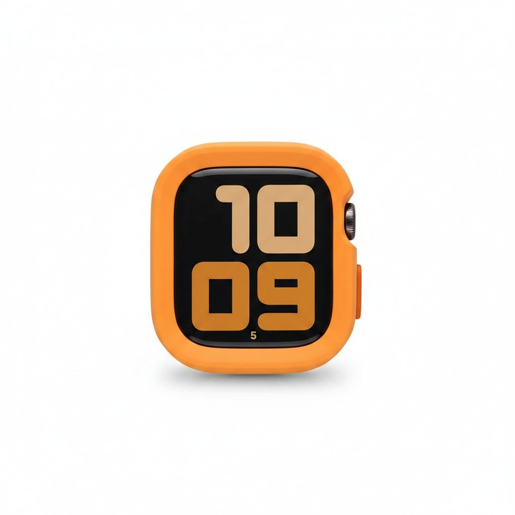 Soft Silicone Apple Watch Bumper Case
