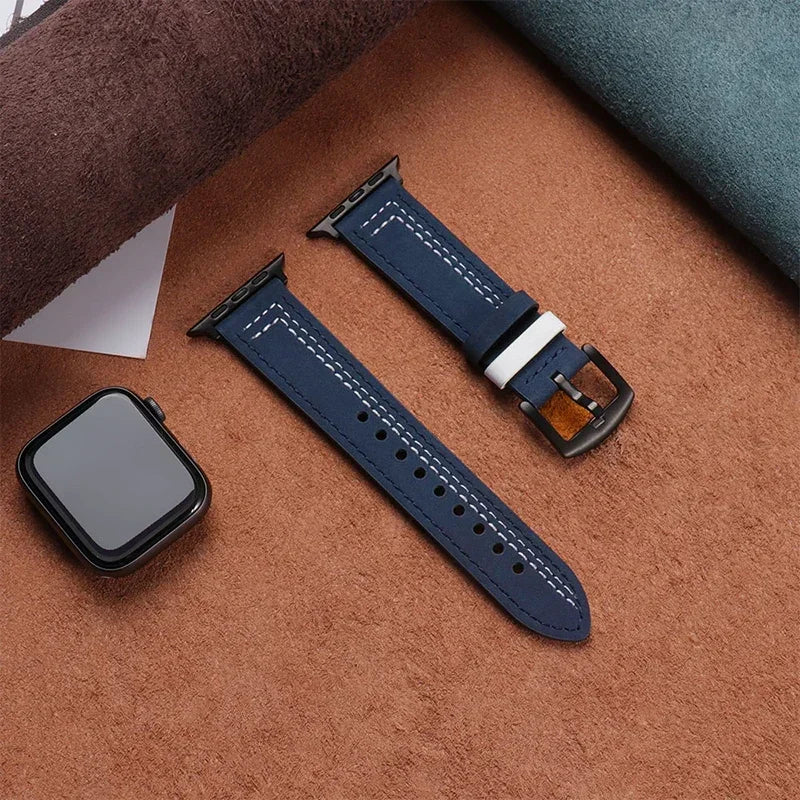 Genuine Leather Loop Band For Apple Watch