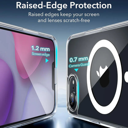 Luxury Clear MagSafe Case for iPhone 17e & 16e