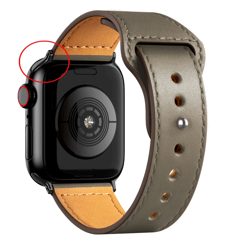 Classic Leather Apple Watch Band