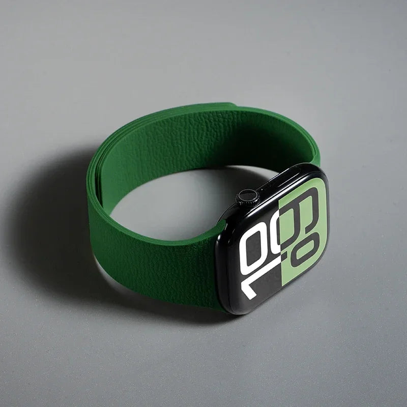 Magnetic Silicone Apple Watch Band