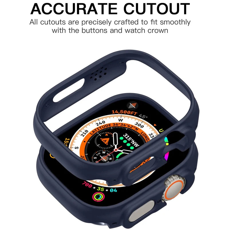 Rugged PC Bumper Case for Apple Watch Ultra 2 & 3