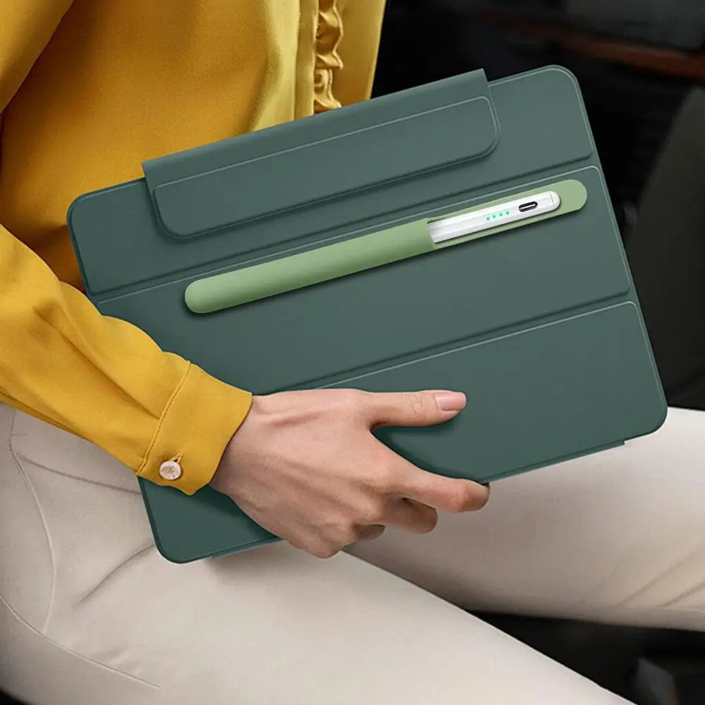 Silicone Self-Adhesive Pencil Holder Sleeve