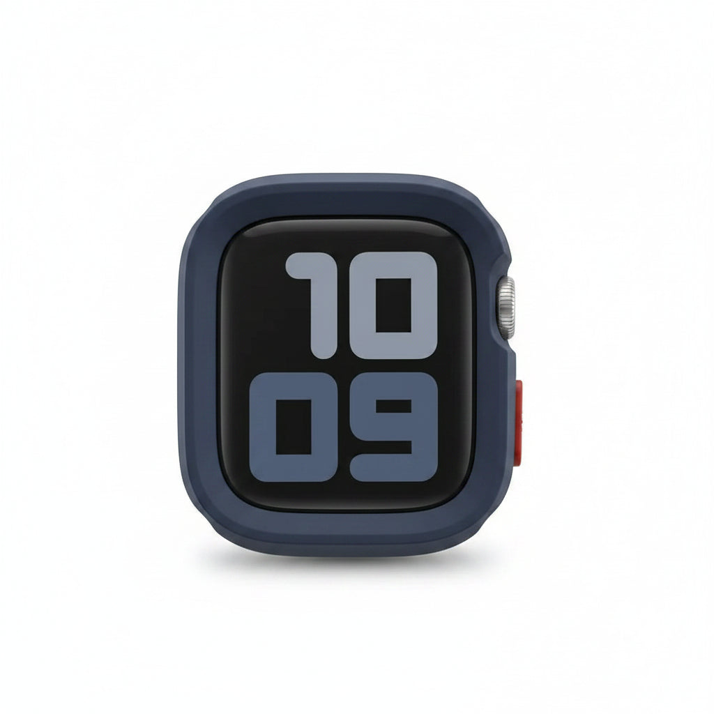 Soft Silicone Apple Watch Bumper Case