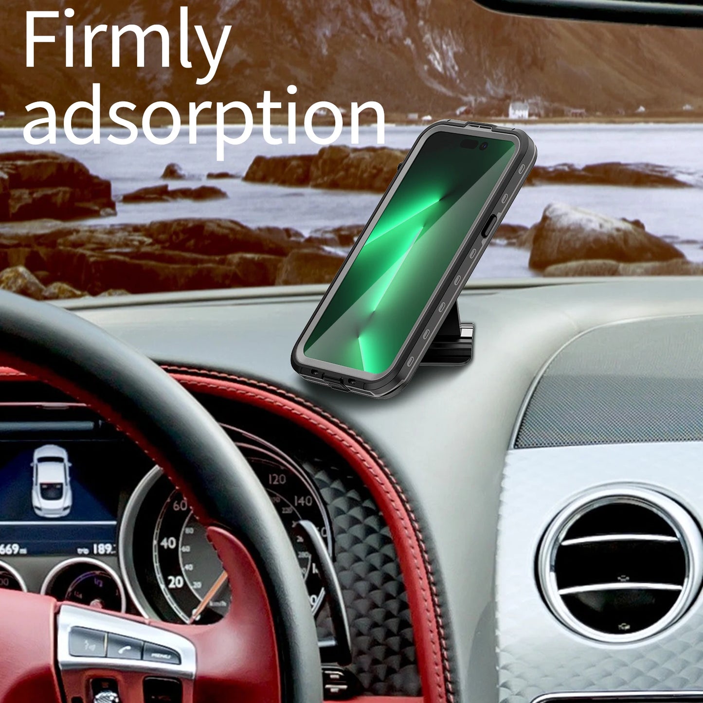 Funda para iPhone MagSafe impermeable IP68