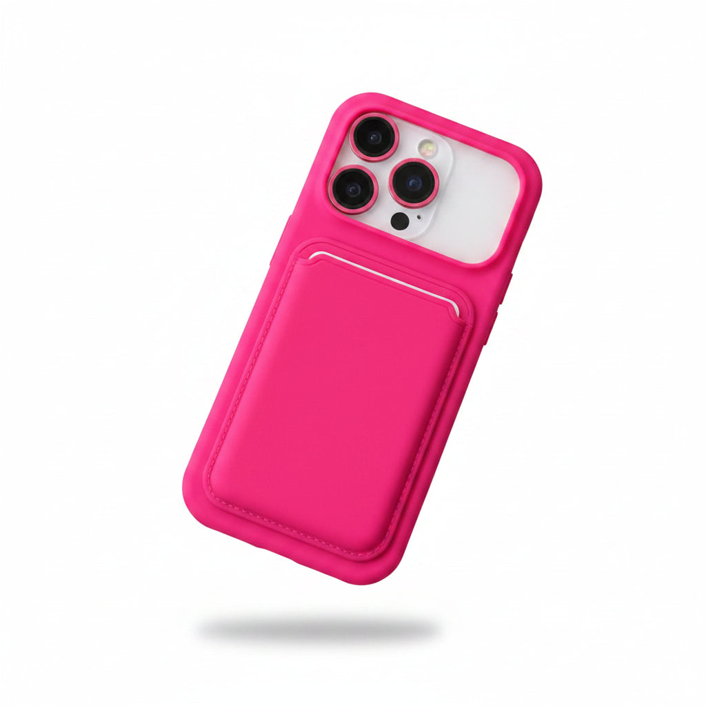 MagSafe Silicone Wallet iPhone Case