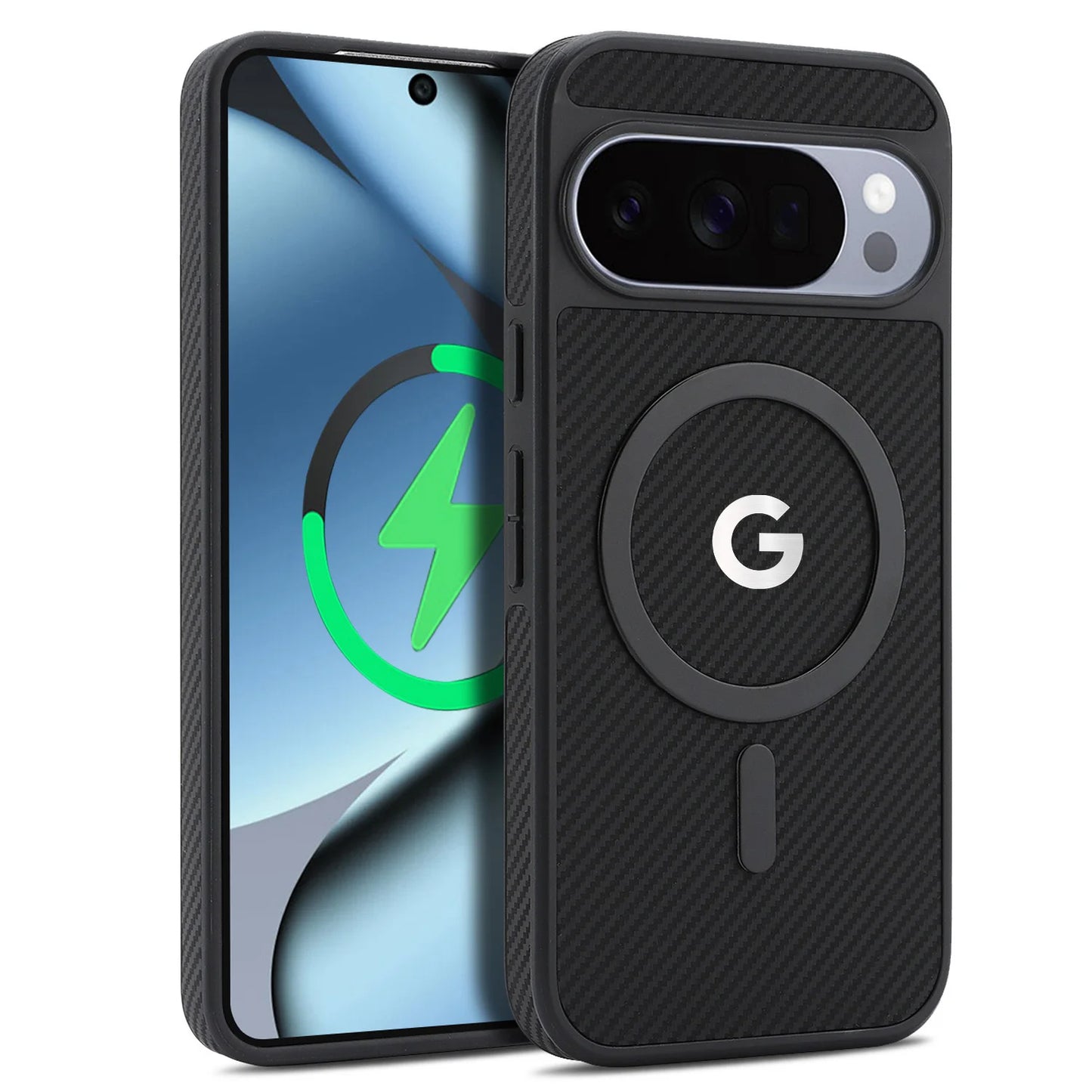 Carbon Fiber MagSafe Case for Google Pixel