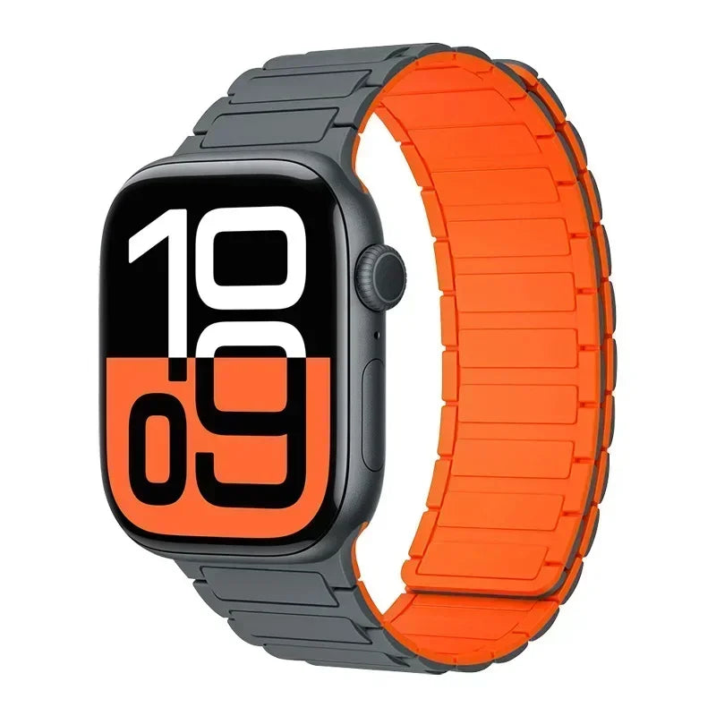 Magnetic Silicone Apple Watch Band