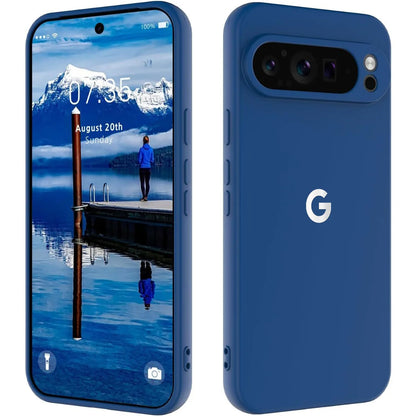 Funda protectora de silicona suave para Google Pixel