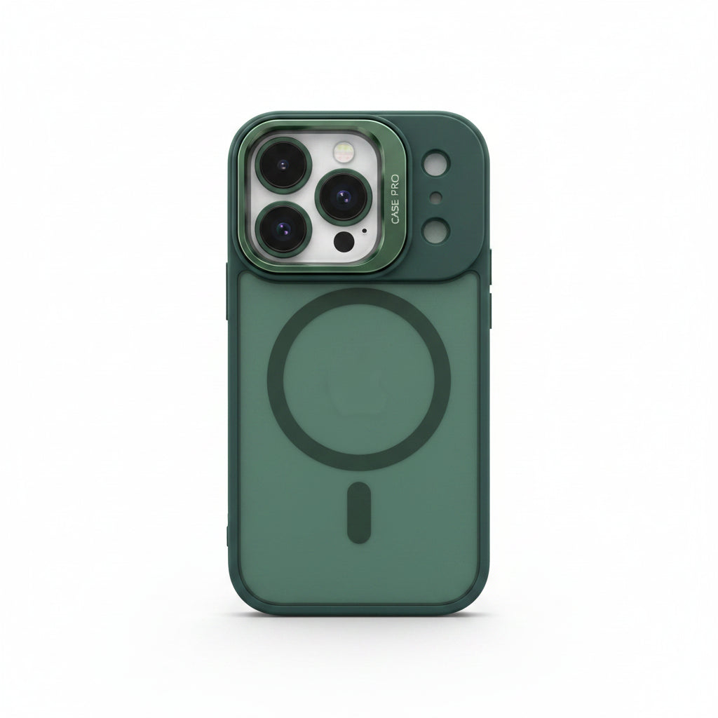 Matte MagSafe iPhone Kickstand Case