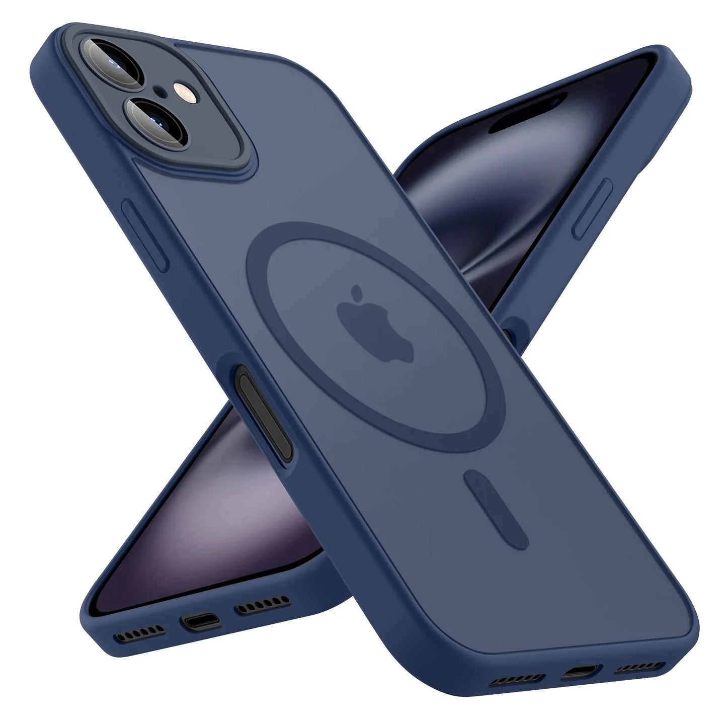 Luxury Frosted MagSafe iPhone Case