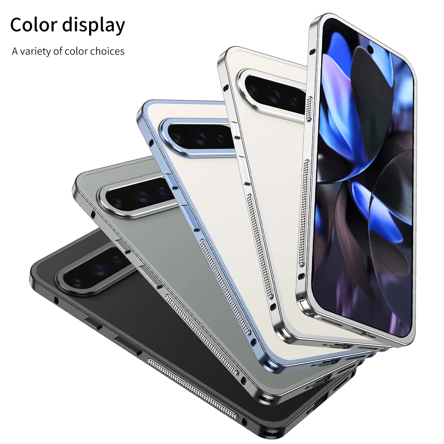 Luxury Metal Cooling Frame Google Pixel Case