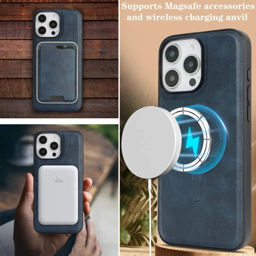 LeatherMag Elite | MagSafe Leather Case