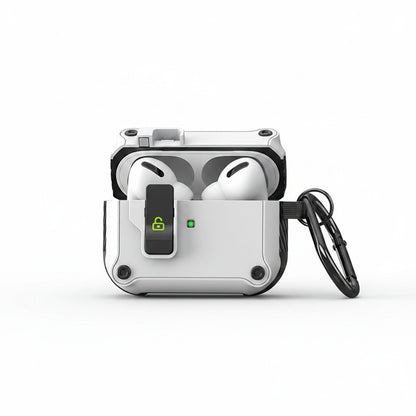Security Lock Shockproof AirPods Case