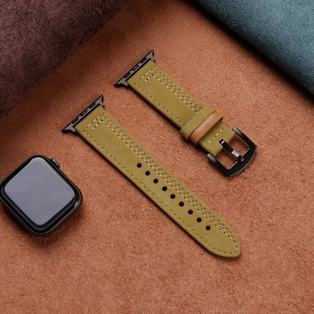Genuine Leather Loop Band For Apple Watch