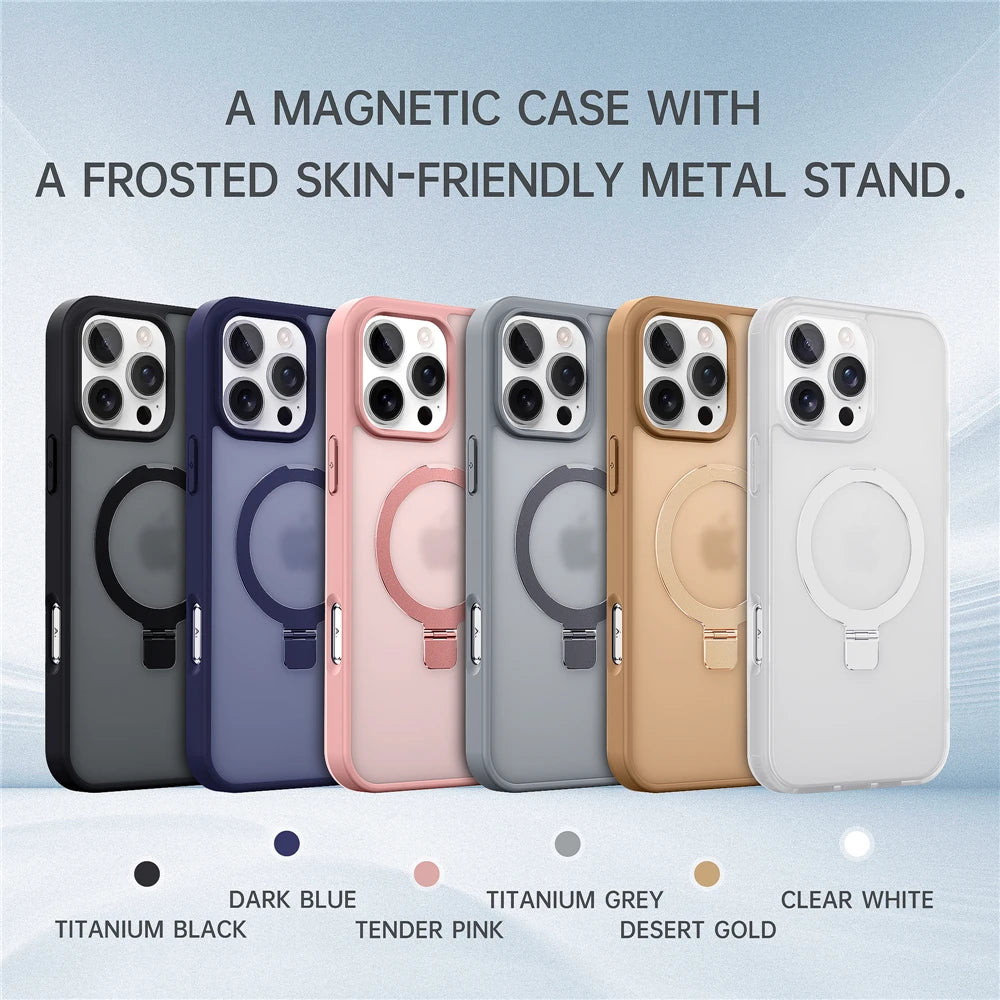 TitanRing | MagSafe Metal Kickstand Case