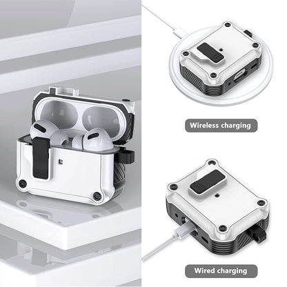 Security Lock Shockproof AirPods Case