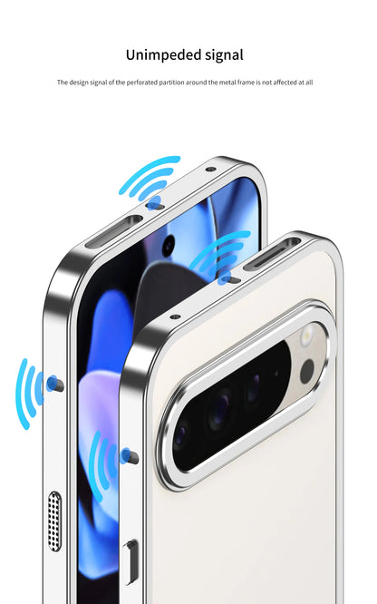 Luxury Metal Cooling Frame Google Pixel Case
