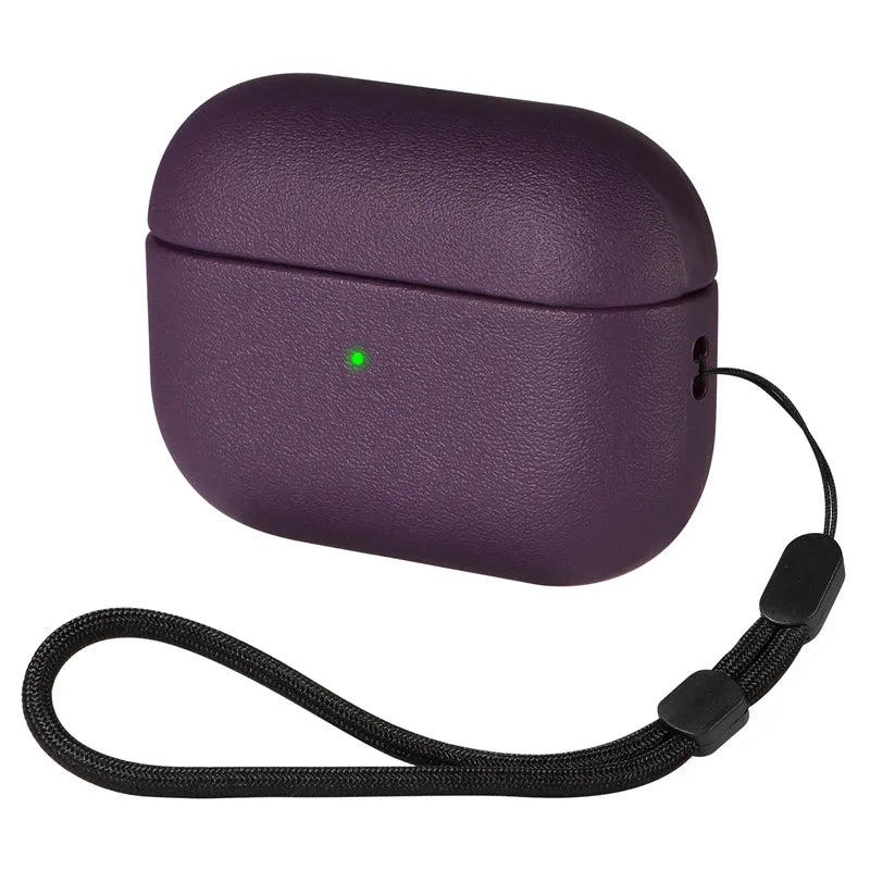Leather Texture AirPods Pro 3 Case