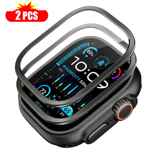 2-Pack Apple Watch Ultra Tempered Glass Screen Protector