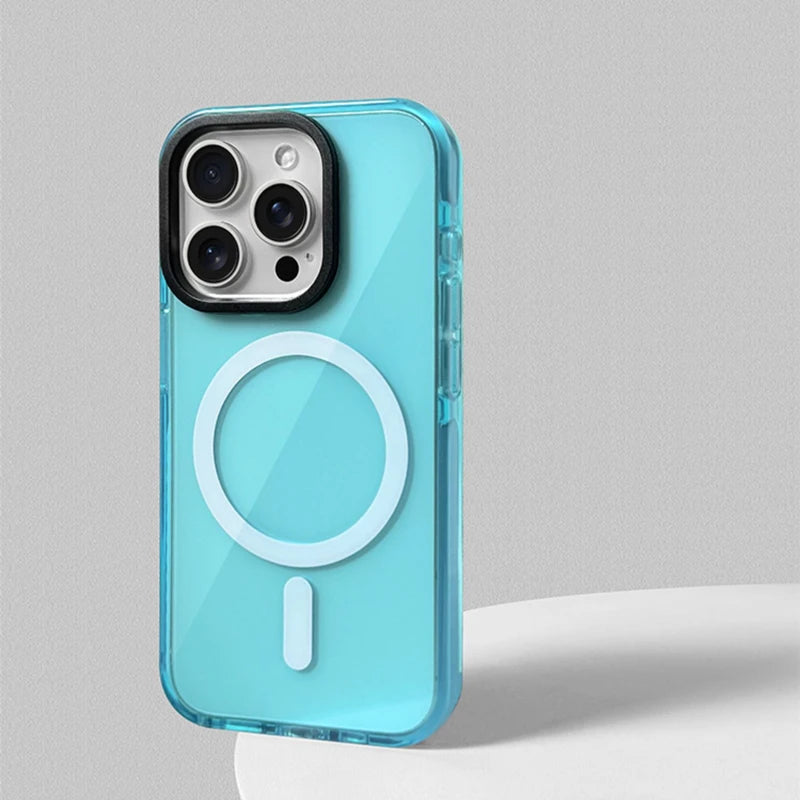 Neon Glow | Magnetic Clear Case