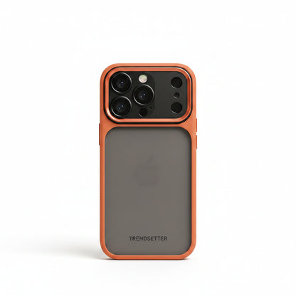 Orange Transparent Bumper iPhone Case